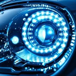 Pixel headlights