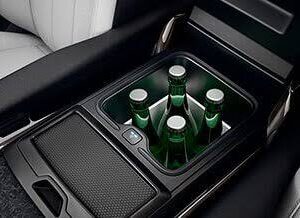 Front centre console  refrigerator compartment