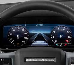 Interactive Driver Display (TFT cluster)