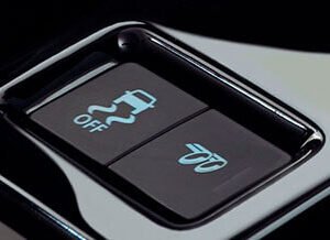 Active Exhaust control button