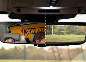 ClearSight interior rear view
  mirror