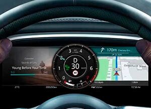 Interactive Driver Display  (TFT cluster) GEN2