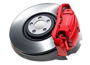 Jaguar Performance Calipers,
  Red