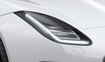 LED headlights with signature
DRL F-type