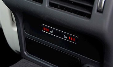 Rear heated seats