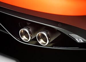 SVR lightweight Titanium
  exhaust